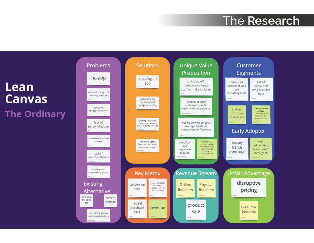 The Ordinary Case Study Document Pg3